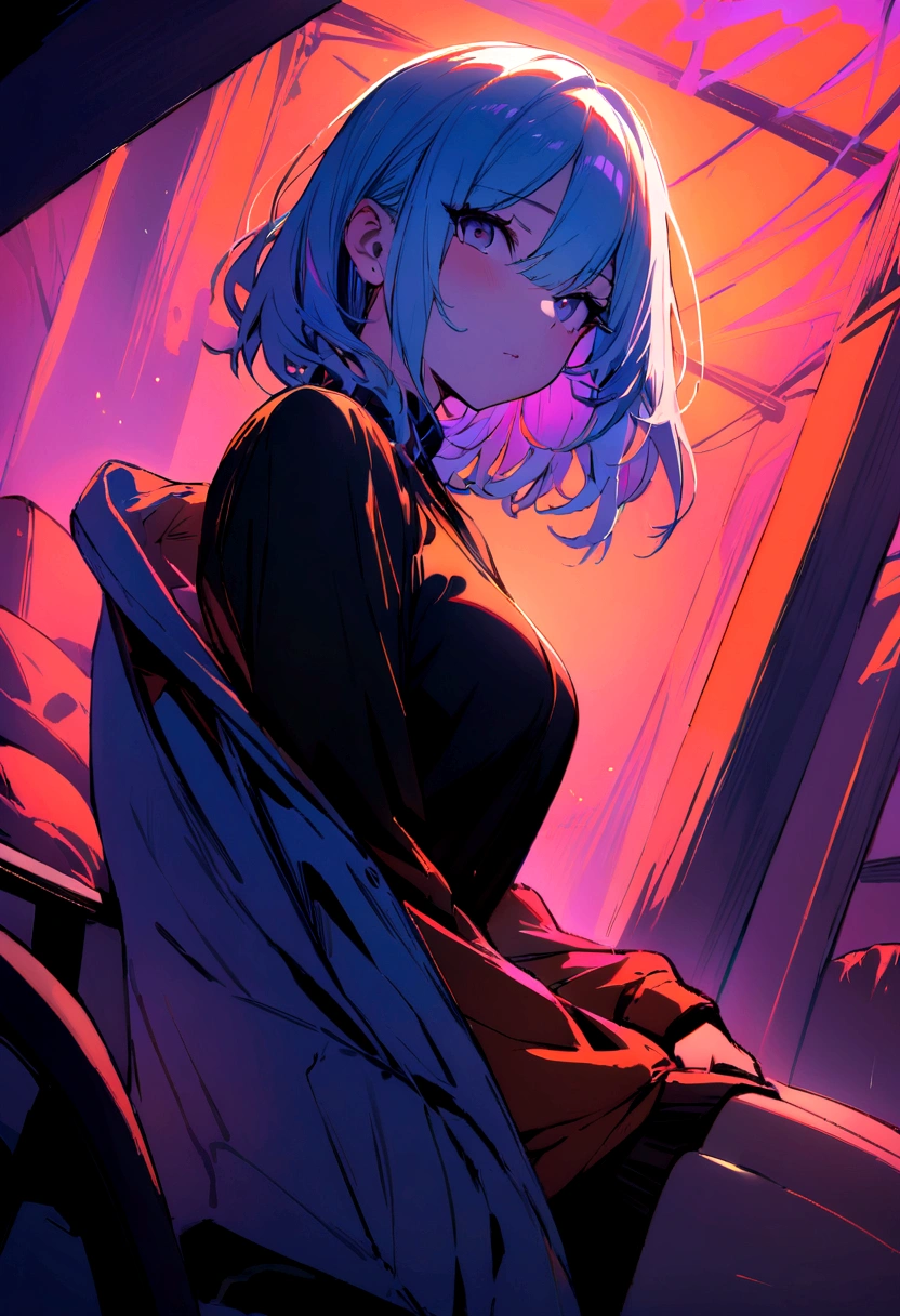 ((best quality)), ((masterpiece)), (detailed), 1 woman,