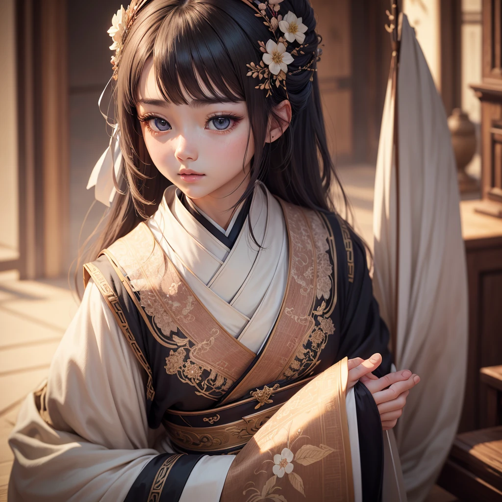 best quality ,masterpiece, illustration, an extremely delicate and beautiful, extremely detailed ,CG ,unity ,8k wallpaper, Amazing, finely detail, masterpiece,best quality,official art,extremely detailed CG unity 8k wallpaper,absurdres, incredibly absurdres, huge filesize , ultra-detailed, highres, extremely detailed,beautiful detailed girl, extremely detailed eyes and face, beautiful detailed eyes,light on face,(Hanfu:1.1),1girl