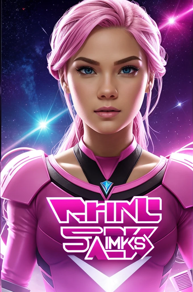 pink video game star logo