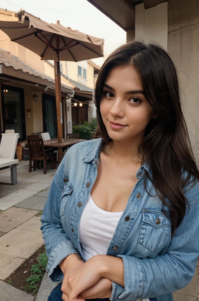 Hanging out with a beautiful girl