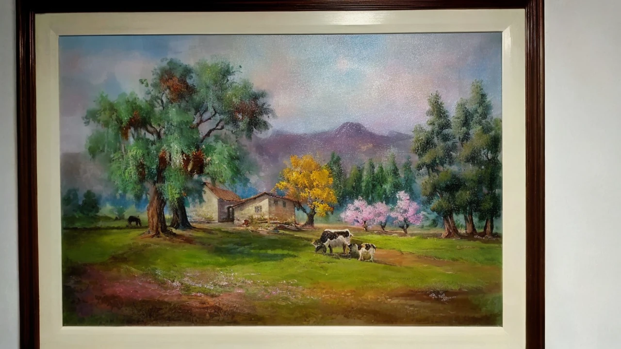 in the style of scenery