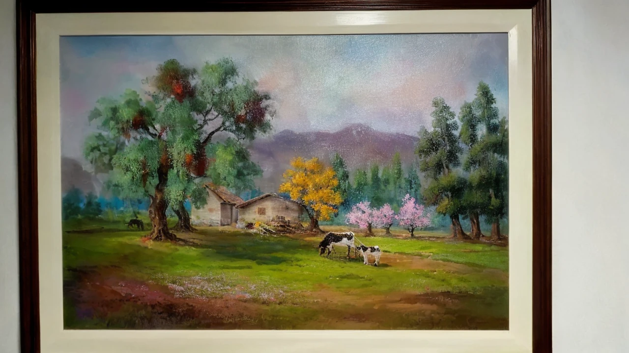 in the style of scenery