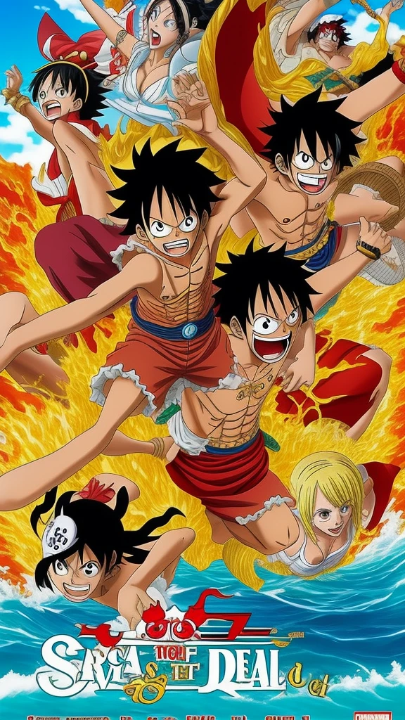 Drama about a man who is strong like the devil and he is in the sea and meets Luffy and is strong enough to fight Luffy in One Piece. Become a goddess