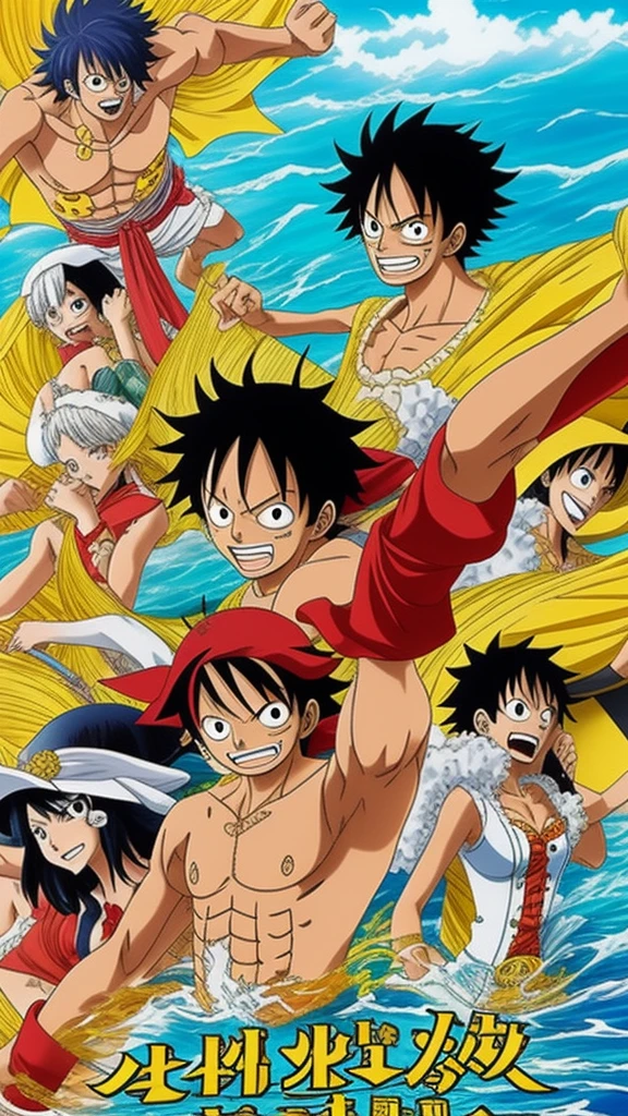 Drama about a man who is strong like the devil and he is in the sea and meets Luffy and is strong enough to fight Luffy in One Piece. Become a goddess
