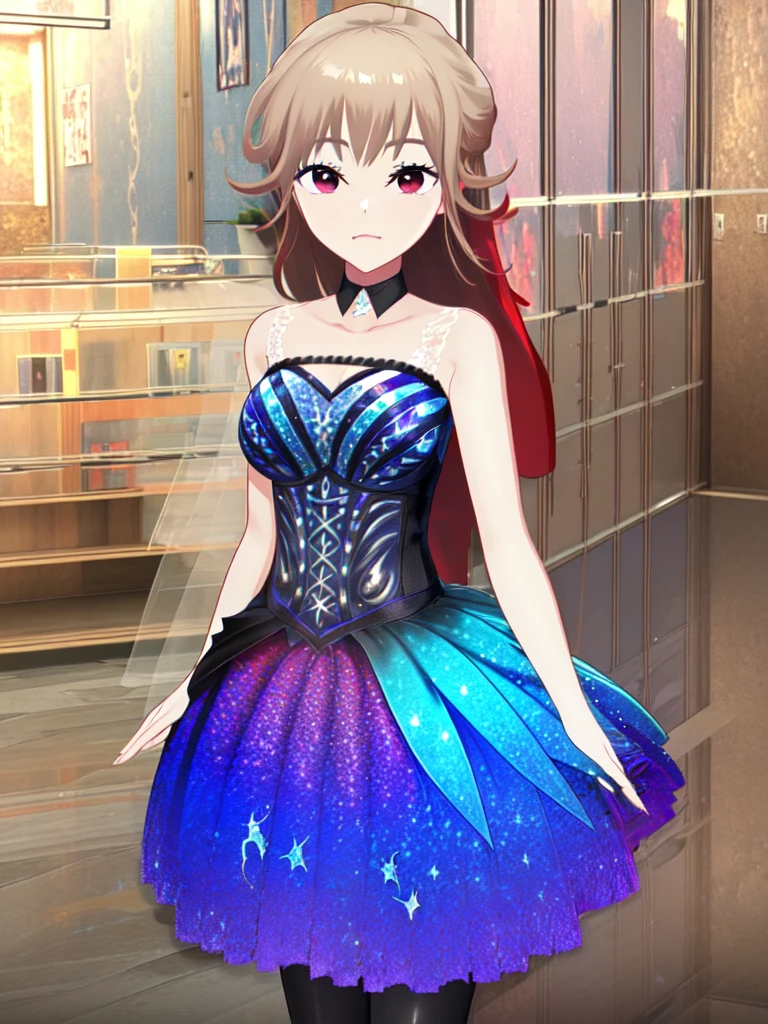 A girl，Long hair, Bangs, Orange Hair, Hair between the eyes, (Red Eyes:1.5),  (Large Breasts:1.2), 
rest  锁骨, Wedding dress，veil，wedding，White Dress，Flowers，The skirt is broken，White socks，Tights，White knee socks，
Looking at the audience, whole body,
indoors, church，permanent，permanent，
rest (masterpiece:1.2), best quality, high resolution, Unity 8K wallpaper, (illustration:0.8), (Beautiful and delicate eyes:1.6), Extremely detailed face, Perfect lighting, Extremely detailed CG, (Perfect hands, Perfect anatomical structure),