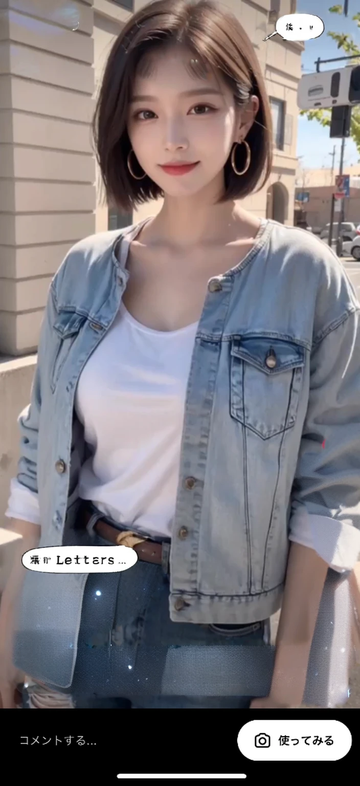 No text needed、The letters disappear