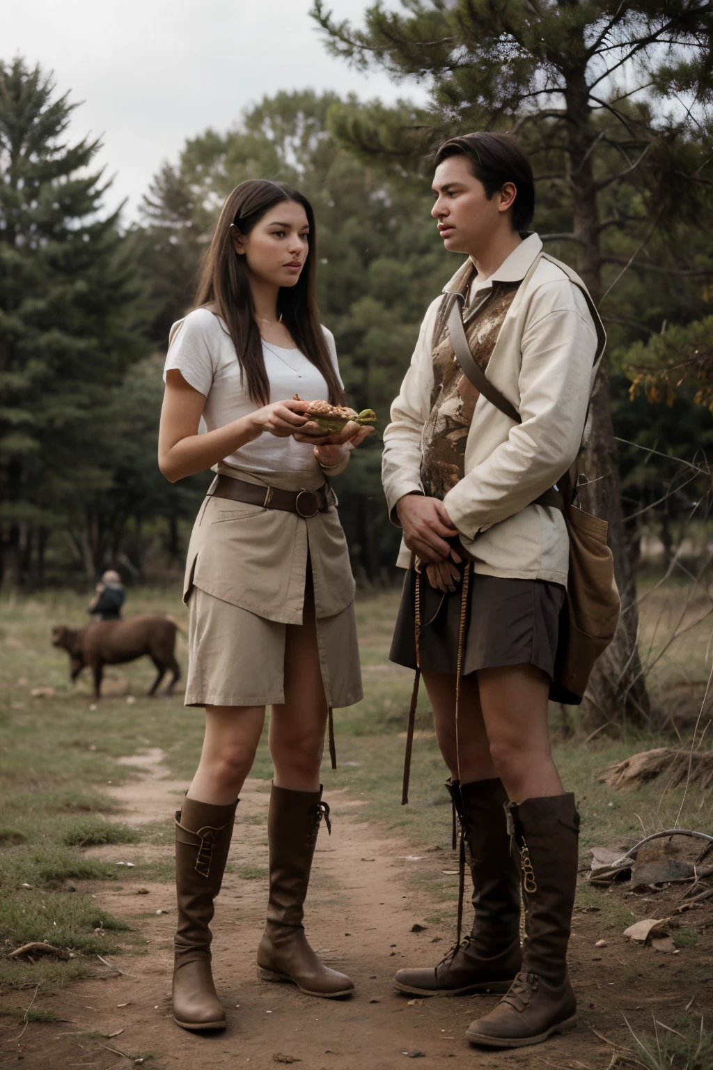 society in ancient times during the Period of Hunting and Gathering Food