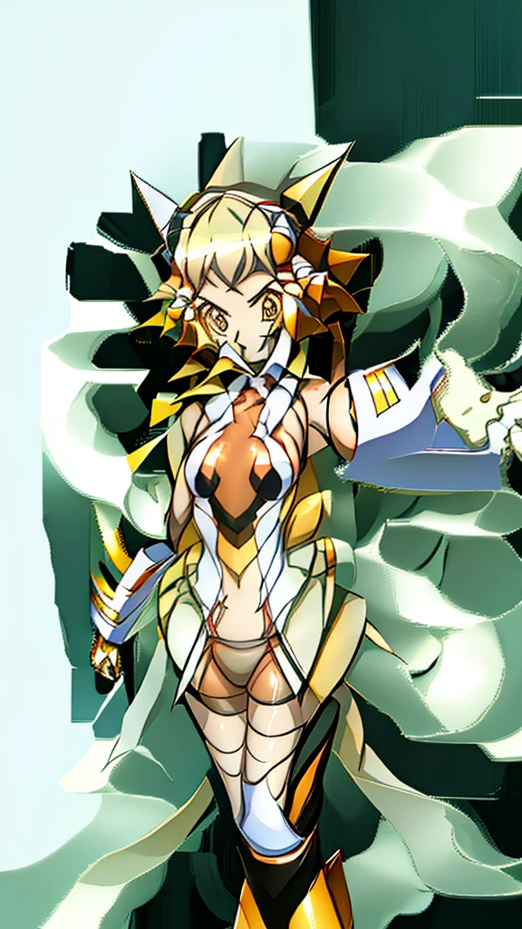 Fighting、Symphogear、Hibiki Tachibana、battleシーン、animeのOne Scene、Symphogear、cool、battle、Detailed、Detailed顔、One Scene、anime