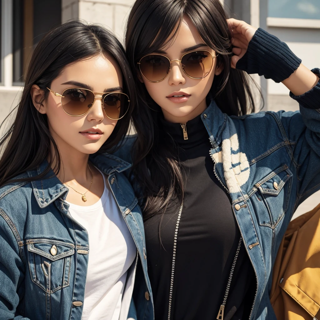 Wear the sunglasses
