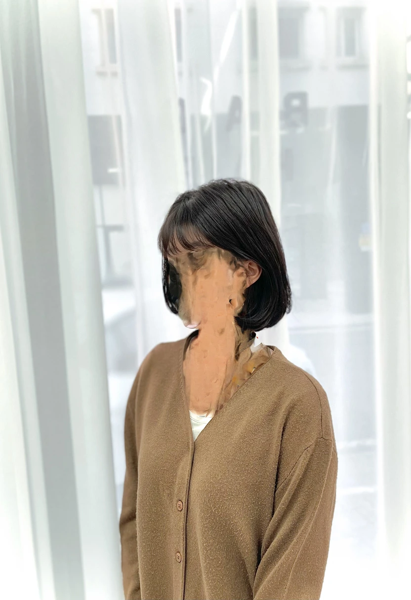 Best Quality, 8k, Masterpiece, (Portrait: 1.3), (photo realistic:1.4), (hyper realistic:1.4), Sharp Focus, looking at viewer, (smoother lighting:1.1), (increase cinematic lighting quality:0.9), realistic lighting, backlighting, light on face, ray trace, (brightening light:1.2), (Increase quality:1.4), sharp detail, (best quality real texture skin:1.4), finely detailed eyes, black_eyes, finely detailed face, 23 year old Korean woman
