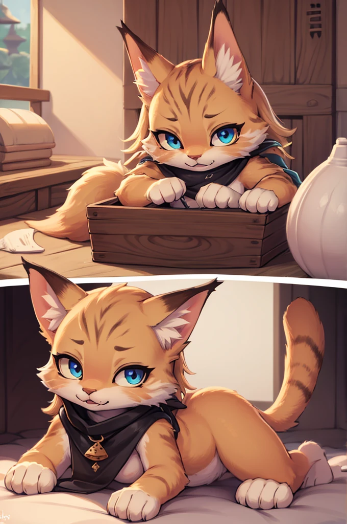 masterpiece,(best quality,highres:1.2), expressive eyes, expressive body, cute, tabaxi, fantasy