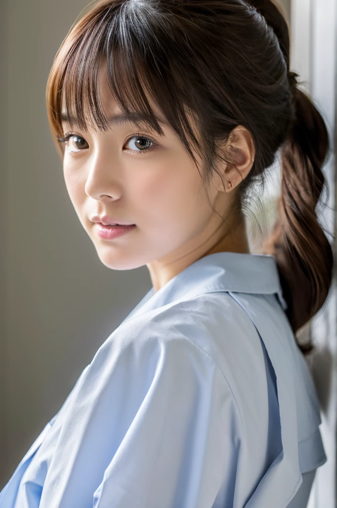 ((Highest quality)), ((masterpiece)), (detailed),Perfect Face,Japanese,Female doctor,White