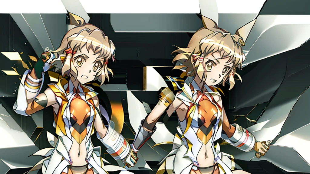 Fighting、Symphogear、Hibiki Tachibana、battleシーン、animeのOne Scene、Symphogear、cool、battle、Detailed、Detailed顔、One Scene、anime、season４、Fighting、Hibiki Tachibana、AXZ、solo、One person、personal、Punching、Holding out his fist、Detailed顔