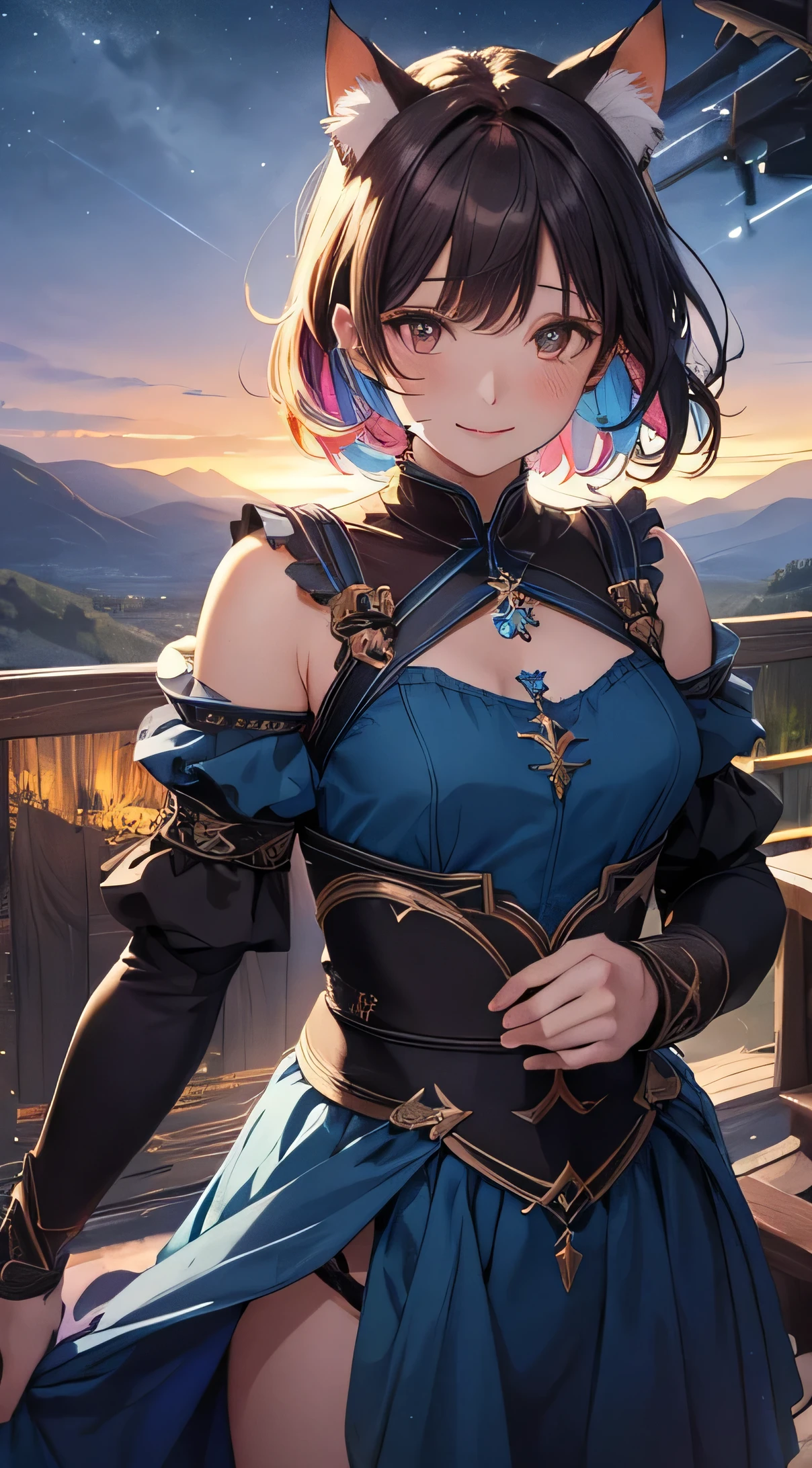 1 girl,Highest quality,((Highest quality)),((Tabletop)),((Perfect Face)),1 girl,smile,beauty,((Holographic)), (Desolate desert background) (Beautiful attention to detail: 1.2), (Highly detailed CG Unity 8K wallpapers, masterpiece, Highest quality, Very detailed, Best Shadow), (Detailed Background),People Girls, sketch,Cinematic,Like the cover of a movie