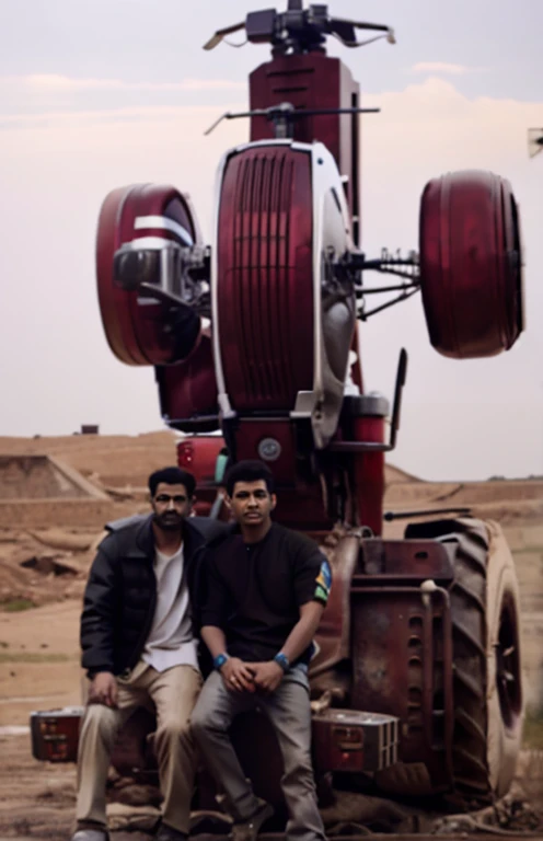 Future robot avtar chenge in background is buildings to