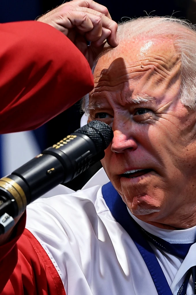 Joe biden Getting shot in the head with lots of gore
