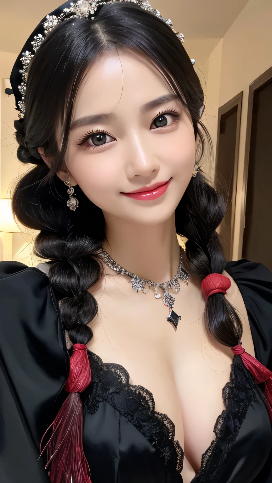 (masterpiece:1.3), (8k, Photorealistic, Raw photo, Best image quality: 1.4), Japanese 、Take a full-body photo,gypsy,fortune teller,Black costume,Wearing a hood,crystal,Natural color lip,(Random Hairstyles:1.2)、Cleavage:1.2、Super detailed face、Attention to detail、double eyelid、Put your chest together、Sharp focus:1.2、Beautiful woman:1.4、Black Hair、highest quality、masterpiece、超A high resolution、(Photorealistic:1.4)、Highly detailed and professionally lit smile、