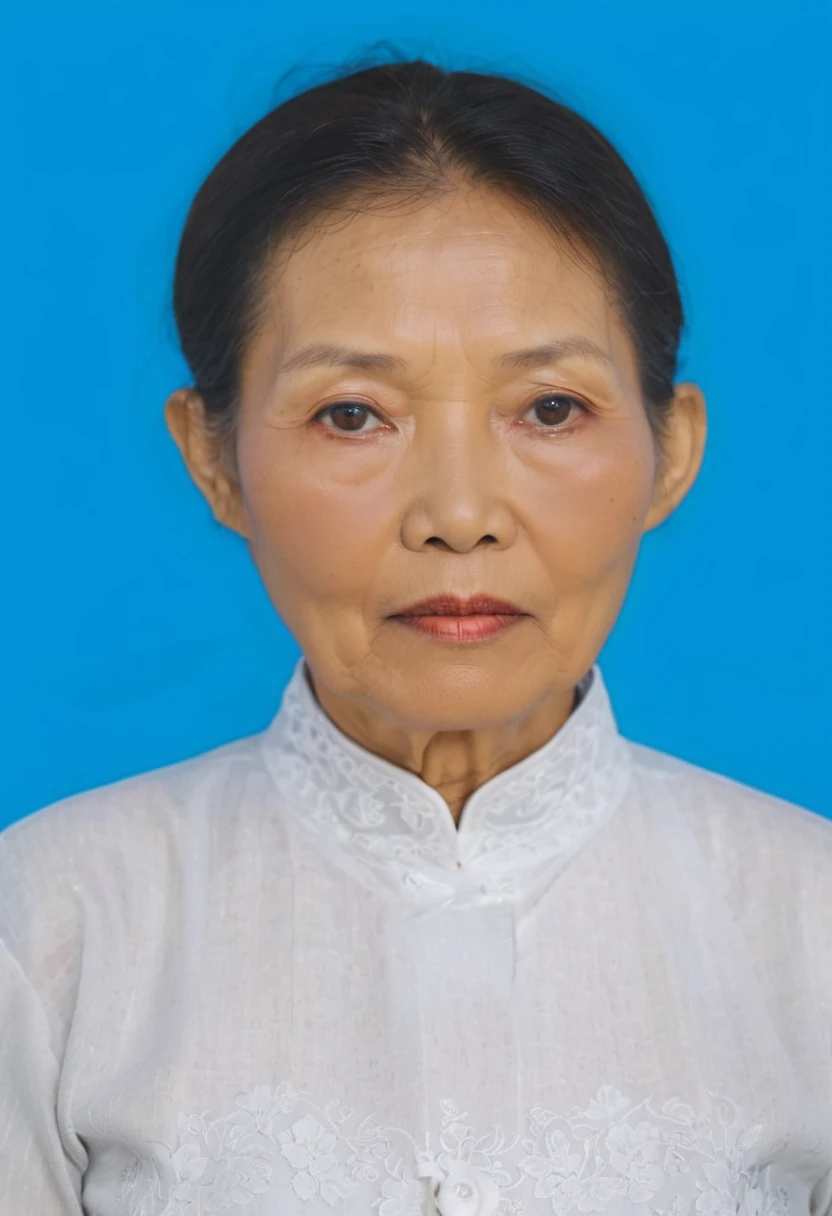 Highly realistic photo, Portrait of a 65 year old Vietnamese old women,