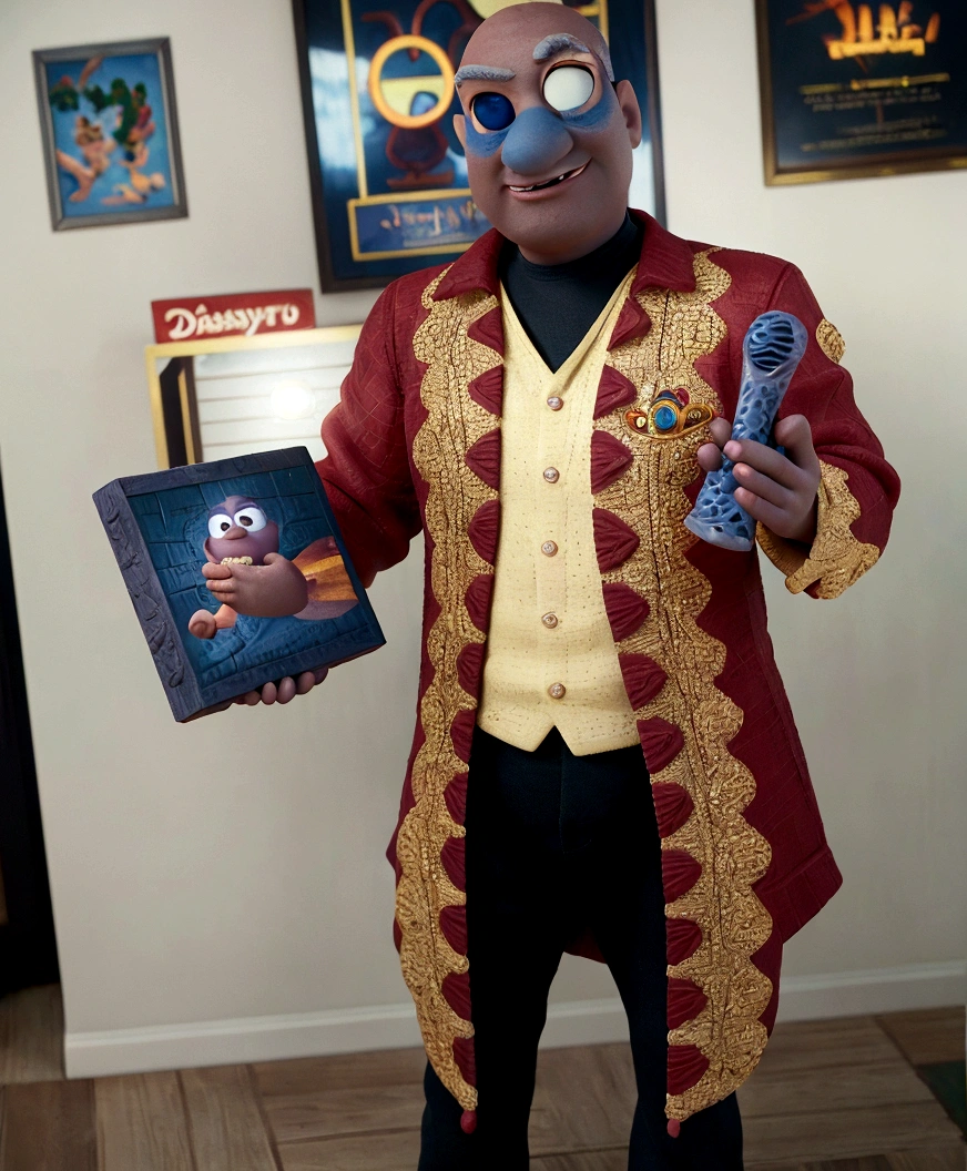 disney, pixar, (Pixar style), Disney style, (masterpiece:1.2), (best quality) (detailed skin) (detailed texture) (8k) (cinematic lighting) (sharp focus)