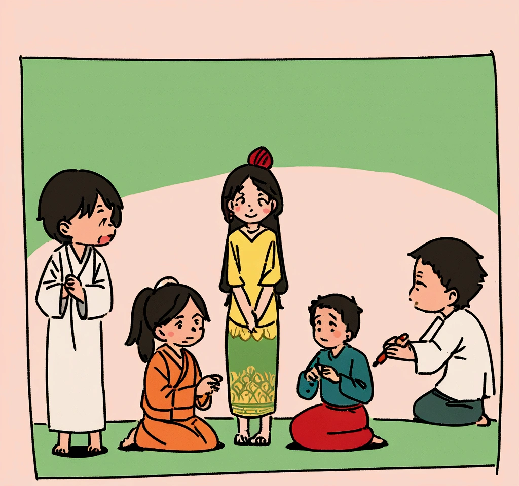 Education for Children and Hope: Ramu Kaka’s Struggle” Ramu Kaka had two children—Raju and Sita. They aspired to receive a good education. Despite their humble home, Ramu Kaka worked tirelessly to educate his children.