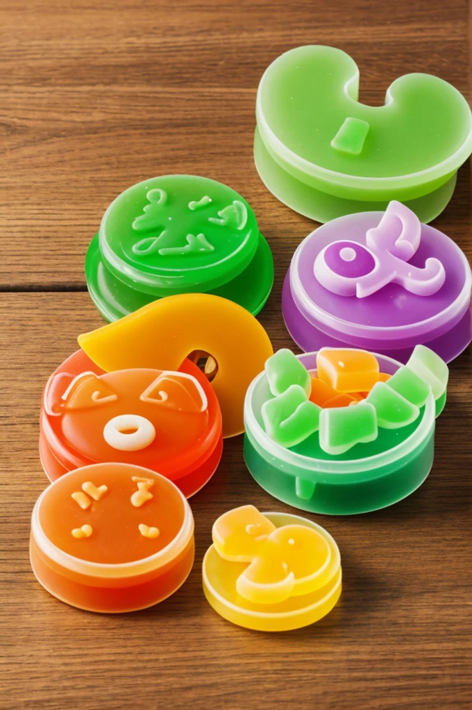 Logo of gummies called pachi gumitas