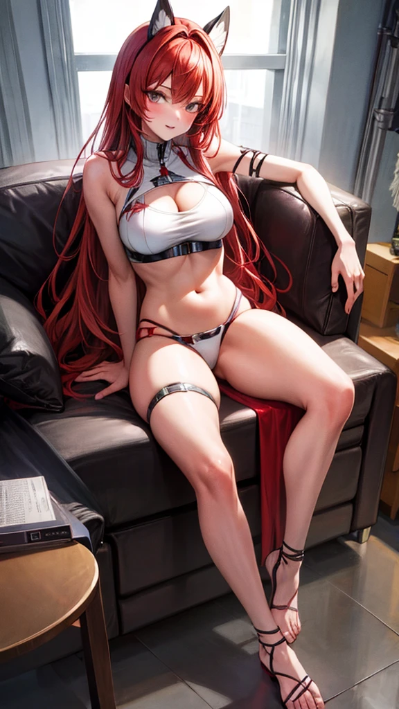 18 year old women, (solo) long red hair, posing, perfect body, slim body, 8k, extremely detailed, best quality