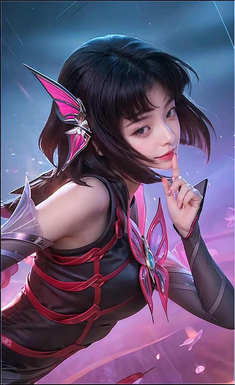 (highest quality,masterpiece:1.3,ultra high resolution),(Super detailed,caustics,8k),(photorealistic:1.4,RAW shooting),1 girl,(look at the camera with a smile),20-year-old,cute,Japanese,black hair short cut,long sleeve blouse,big ,bust up shot,street,(face focus),(face close up),sunshine,Natural light,(Backlight),(A bright light shines from behind),(Lens flare),professional writing,(low position:1.1),(Low - Angle:1.1)