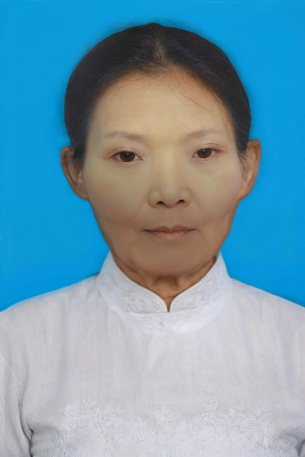 Highly realistic photo, Portrait of a 55 year old Vietnamese old women,
