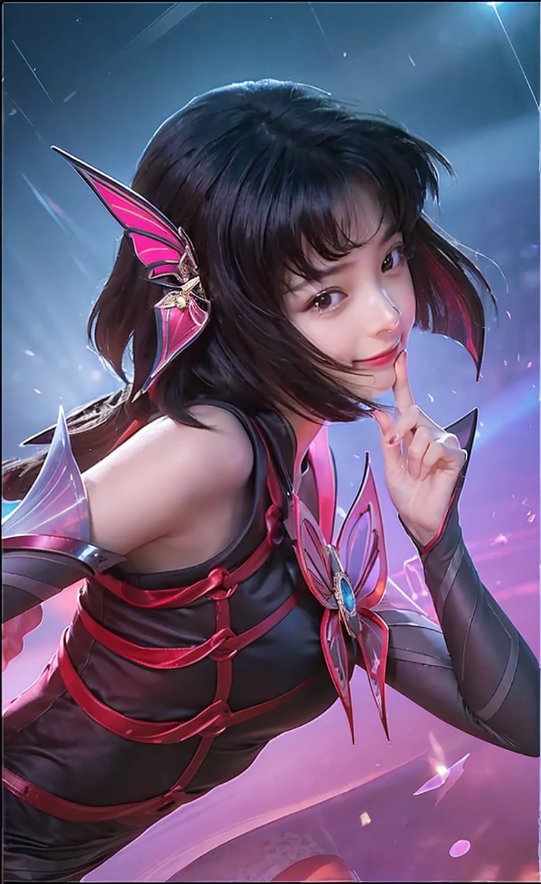 (highest quality,masterpiece:1.3,ultra high resolution),(Super detailed,caustics,8k),(photorealistic:1.4,RAW shooting),1 girl,(look at the camera with a smile),20-year-old,cute,Japanese,black hair short cut,long sleeve blouse,big ,bust up shot,street,(face focus),(face close up),sunshine,Natural light,(Backlight),(A bright light shines from behind),(Lens flare),professional writing,(low position:1.1),(Low - Angle:1.1)