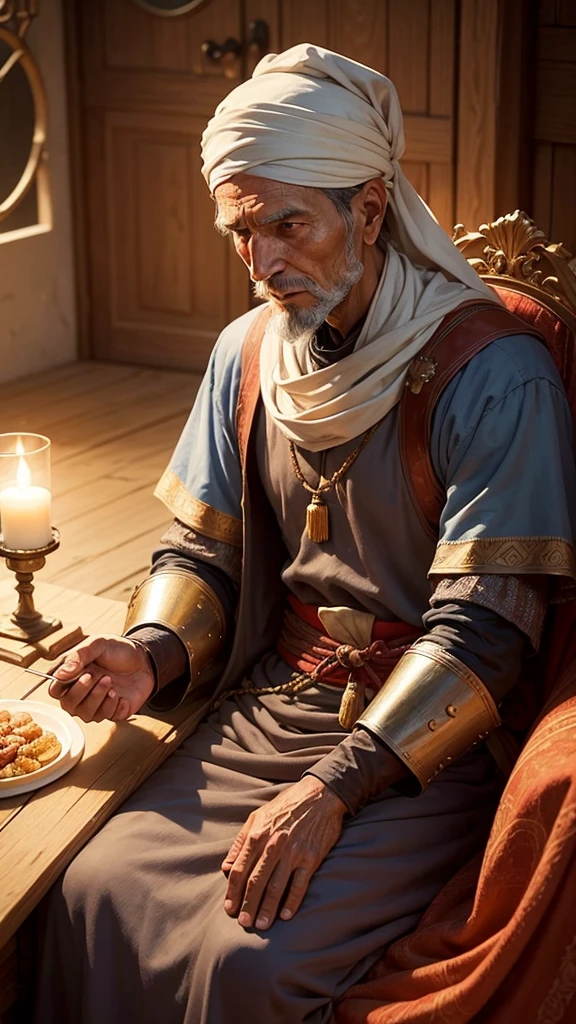 The poor man welcomed him, sharing his food and wisdom. Impressed by his kindness, the king revealed his identity and rewarded the poor man.