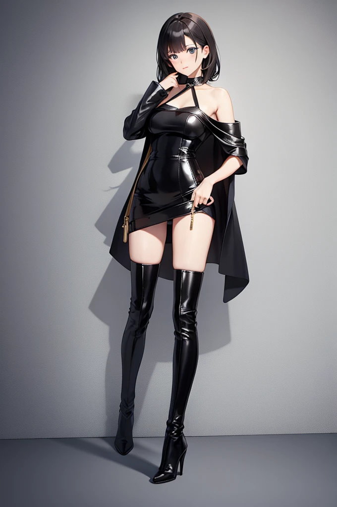 high heel boots