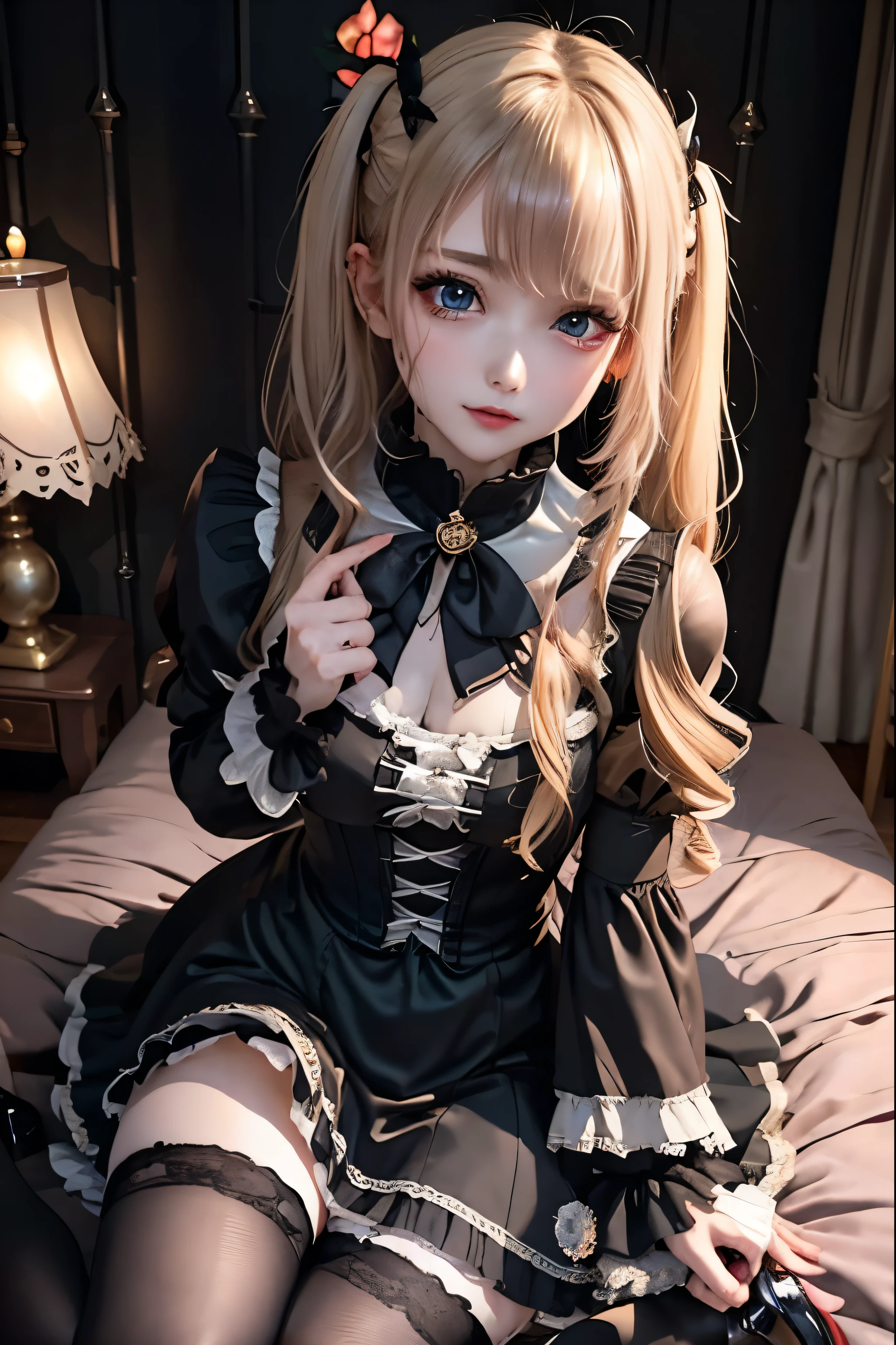 Hard Dark Gothic Makeup、Black dark eyeshadow、sad、Good skin radiance、Dark Gothicメイク、Dark smile、palace、The beauty of fragrance、24-years-old、Expression of intense sexual pleasure、Embarrassed look、Dark Gothic、Highest quality、Expression of sexual pleasure amid suffering、Drunk face、紫のMaid clotheysterious、Noble、The face of someone holding it in the toilet、sexy、Loving smile、Twin tail hair、Right blue eye, Left eye is red、Super tempting pose、Platform Heel Shoes、Heavy makeup、Gothic Lolita clothes、Silver Hair、Long Hair Straight Hair、Cute Gothic Lolita Dress、Beautiful Face、elegant features、Attractive face、Stained glass is the background、Chest glistening with sweat、The room is dark、goth long dress、Bell Sleeves、Wizard Sleeve、Decadent look、Sexually excited expression、Glossy thighs wet with water、Thighs that are wet and shiny with oil、Background of a room full of roses、sad expression、Rose Maiden、The embroidery is pink、The dress has pink embroidery.、Thigh-high socks、Knee-high socks、Gentle expression、Dark black eyeshadow、Stained glass and rose background、thighs are a little thin、Female Duo、Female couple、dark church background、Stained glass、Black metal world、Dark Castle、Dark Room、Slender body、gothic long dress、Victorian dress、Small breasts、Hold the wine in your right hand、Hold the lantern in your left hand、pantyhose、The bed is covered with roses、Lying in bed、Her thighs are shining with sweat、My body is wet and shiny、Lots of glitter on the thighs、sweating、My thighs are sticky from sweating、Sweat glistening on my thighs, The whole body is sweaty and shiny、I sweated a lot.、My thighs are sweaty、My thighs are wet、My thighs are shining with sweat、A lot of sweat glistening all over the body、Slender body、Sleep and lie down、Sleeping on a bed、Beautiful legs、