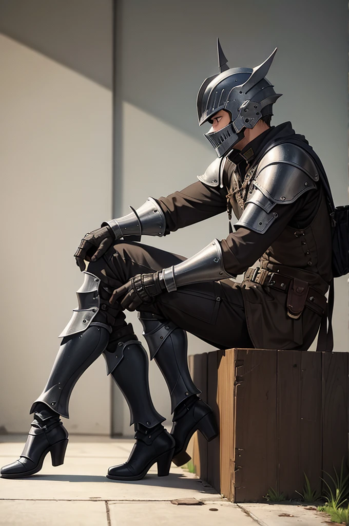 armored boots
