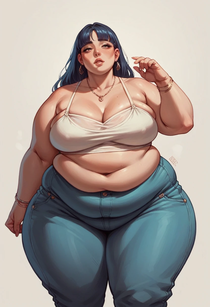 300 pounds fat obese woman
