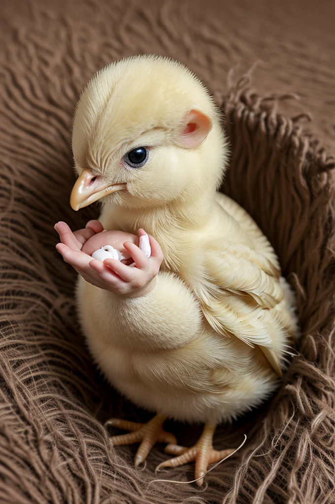 Newborn chick