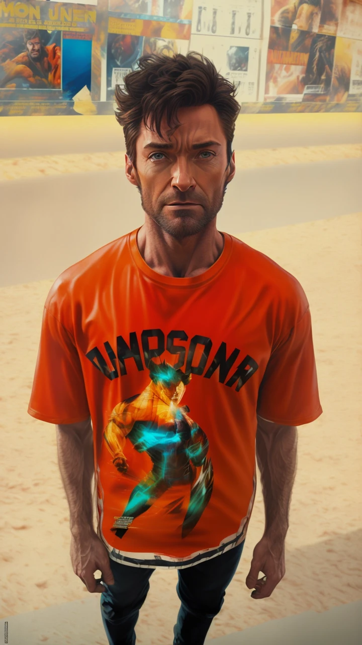 Hugh Jackman as wolverine, vhs effect, (poster:1.6), poster on wall, nostalgia, movie poster, portrait, close up
(skin texture), intricately detailed, fine details, hyperdetailed, raytracing, subsurface scattering, diffused soft lighting, shallow depth of field, by (Oliver Wetter)