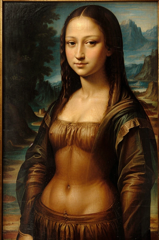 Naked monalisa picture 