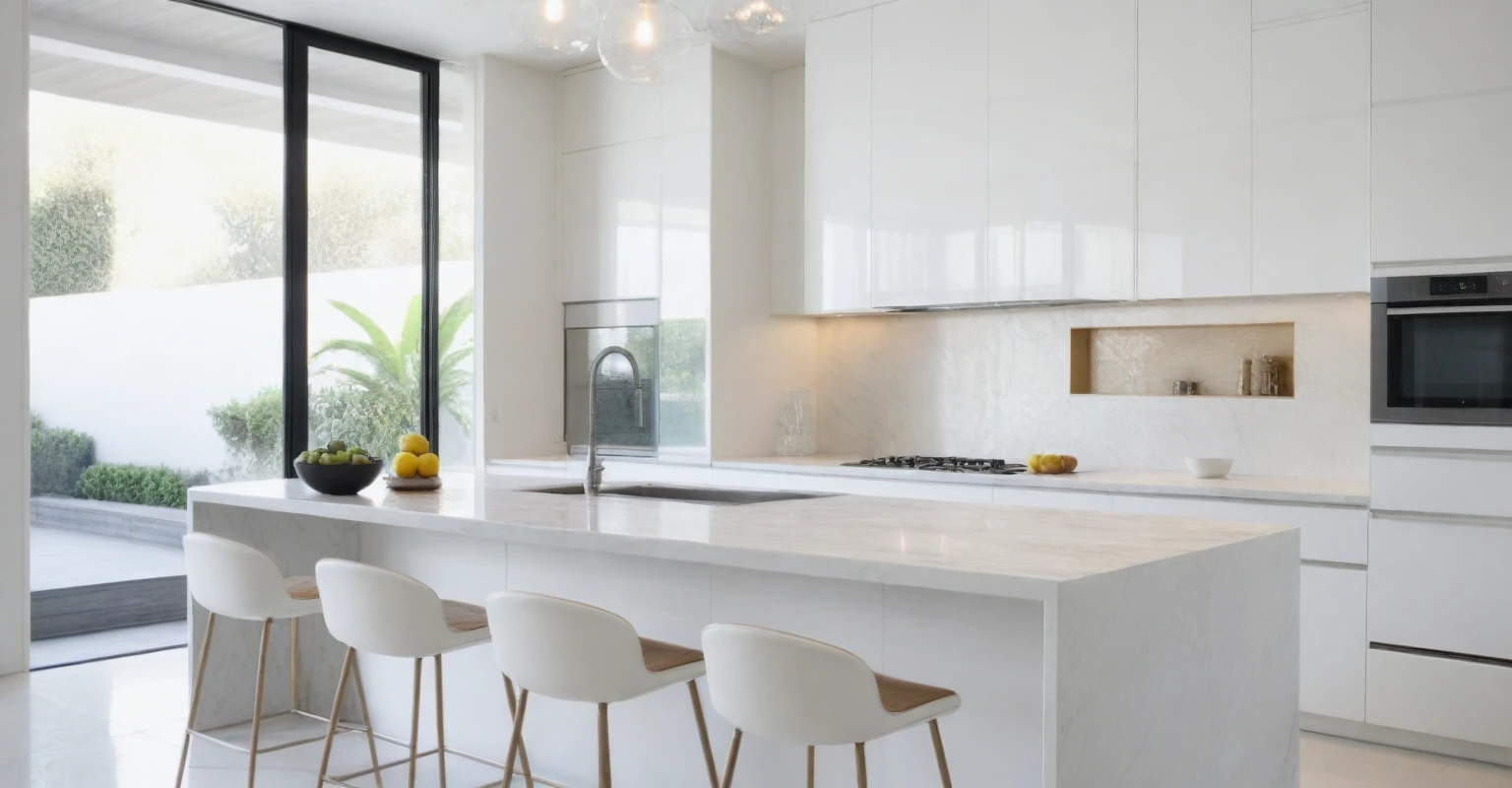 Raw photo,Masterpiece, high quality, best quality, authentic, super detail, indoors, interior ,(( dining room : 1.3)), modern style, daylight, (WHITE WALL), (((the right corridor )))