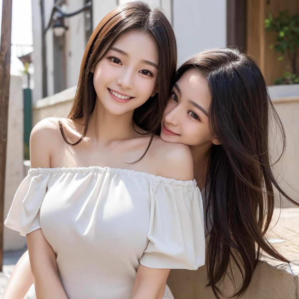 (masterpiece、high-level image quality、best art)、white flame、youthfulness、Young Japan、twilight、perfect anatomia、Beautiful limbs、love、Dreaminess、Image Video、Refreshing breeze、soft sunlight、Sunny slope、