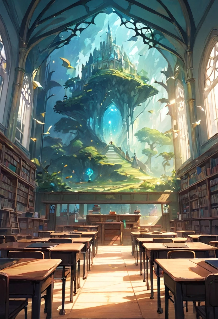 Fantasy classroom Ahead