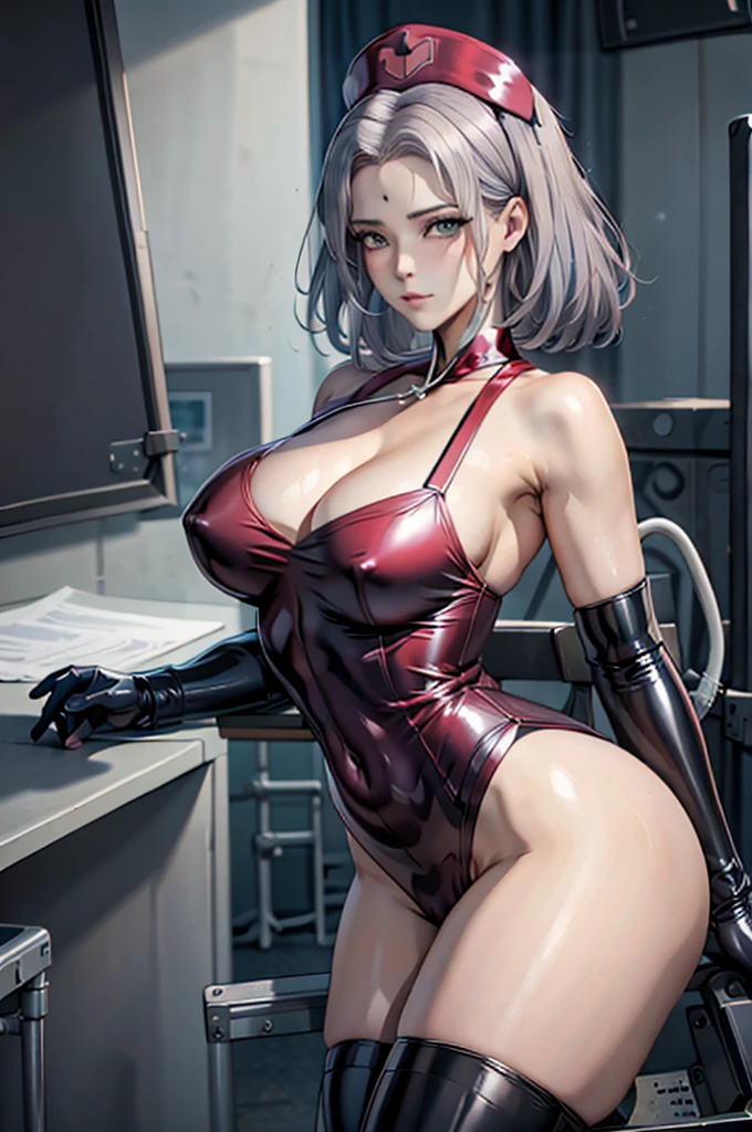 nurse uniform,hospital, latex nurse suit,nurses,busty,elbow gloves,labcoat,grey hair woman,red eyes , gigantic ,medical instruments,asian nurse,two nurses,speculum,examination room,oversize ,big ass ,strap on, lay on table ,legs spreaded,giving birth,gyno chair , dentist,Milf,latex,red uniform,oversize breasts