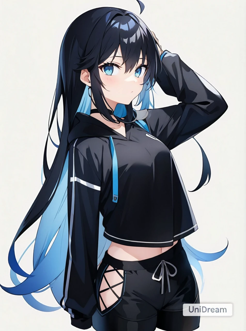One girl
