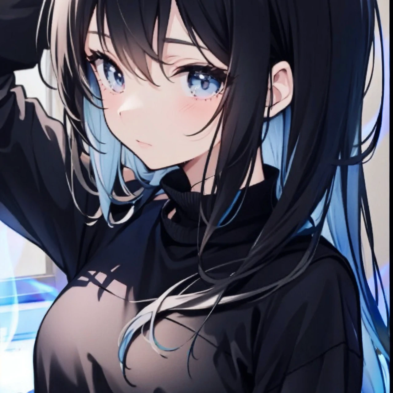 One girl