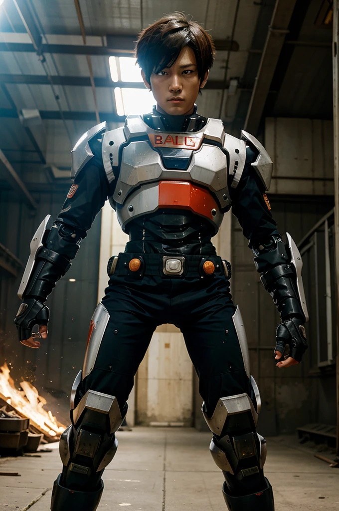 Mecha version of Kageyama character hd wallpaper