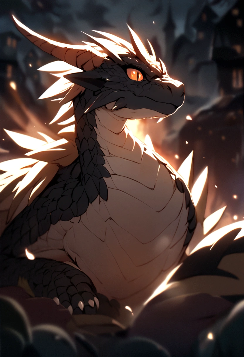 Clash of cute baby dragon