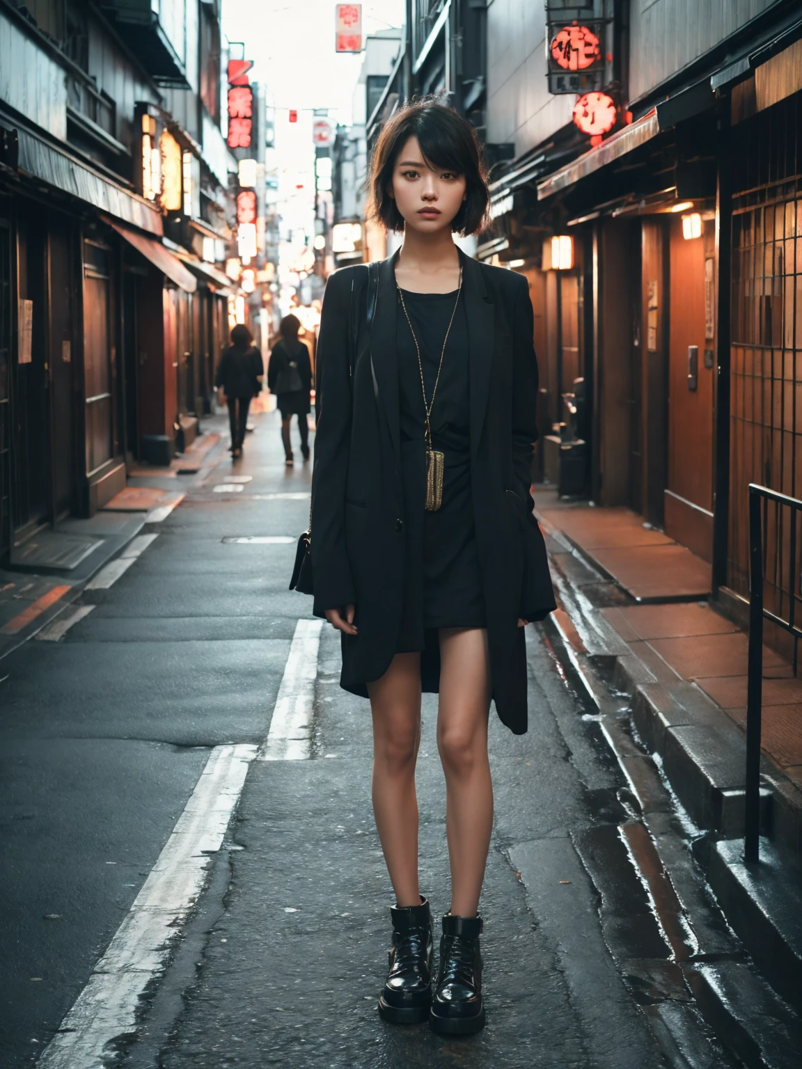 Tokyo、Street、fashionスナップ、real、snapshot、Stylish、fashion、Novel、Edgy、unrealistic