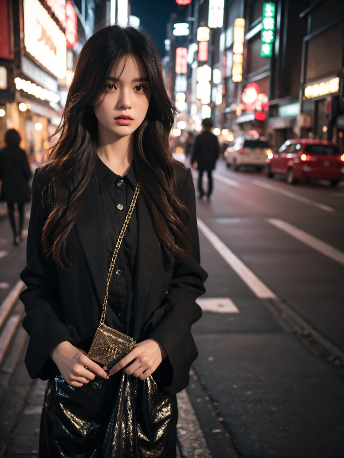Tokyo、Street、fashionスナップ、real、snapshot、Stylish、fashion、Novel、Edgy、unrealistic
