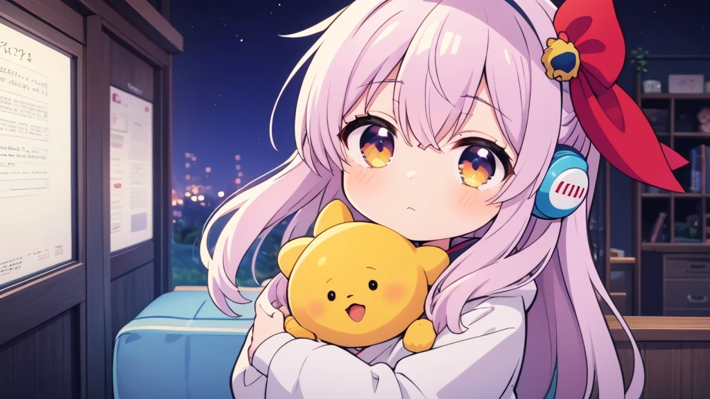 Put on your headphones、Cartoon girl in a hoodie, Anime drawing by Honoohito, Pixiv, Folk art, Anime Moe Art Style, Anime Style 4k, cute Anime Girls, chibi Anime Girls, (Anime Girls), Anime Best Girl, Anime Girls named lucy, Another Iwakura, Nightcore, Anime Chibi, young Anime Girls, Kantai Collection Style