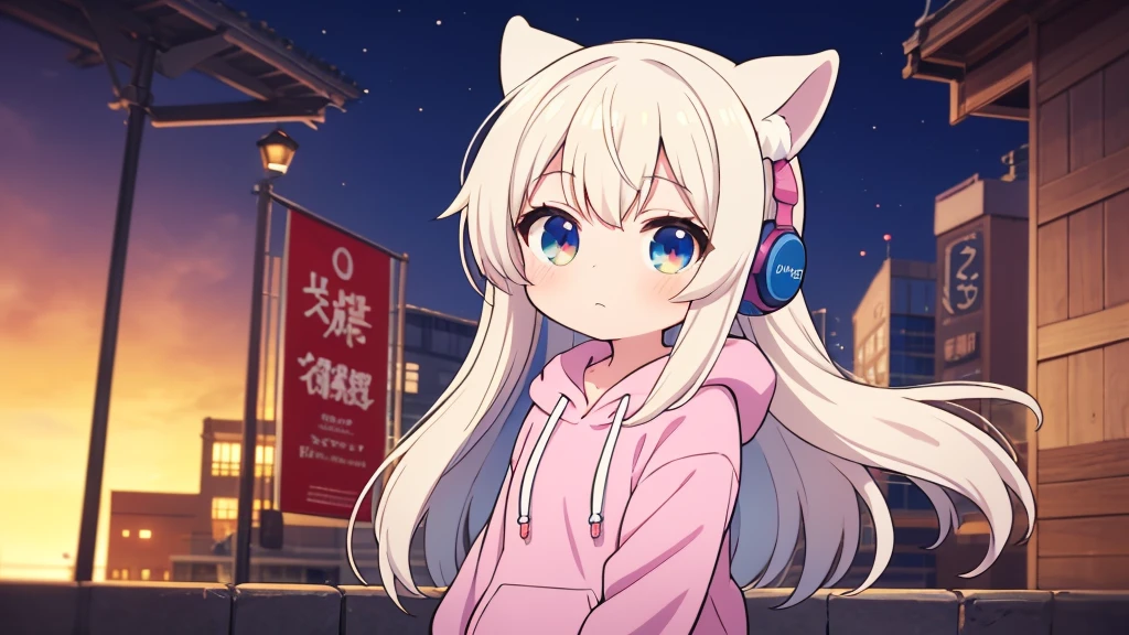 Put on your headphones、Cartoon girl in a hoodie, Anime drawing by Honoohito, Pixiv, Folk art, Anime Moe Art Style, Anime Style 4k, cute Anime Girls, chibi Anime Girls, (Anime Girls), Anime Best Girl, Anime Girls named lucy, Another Iwakura, Nightcore, Anime Chibi, young Anime Girls, Kantai Collection Style