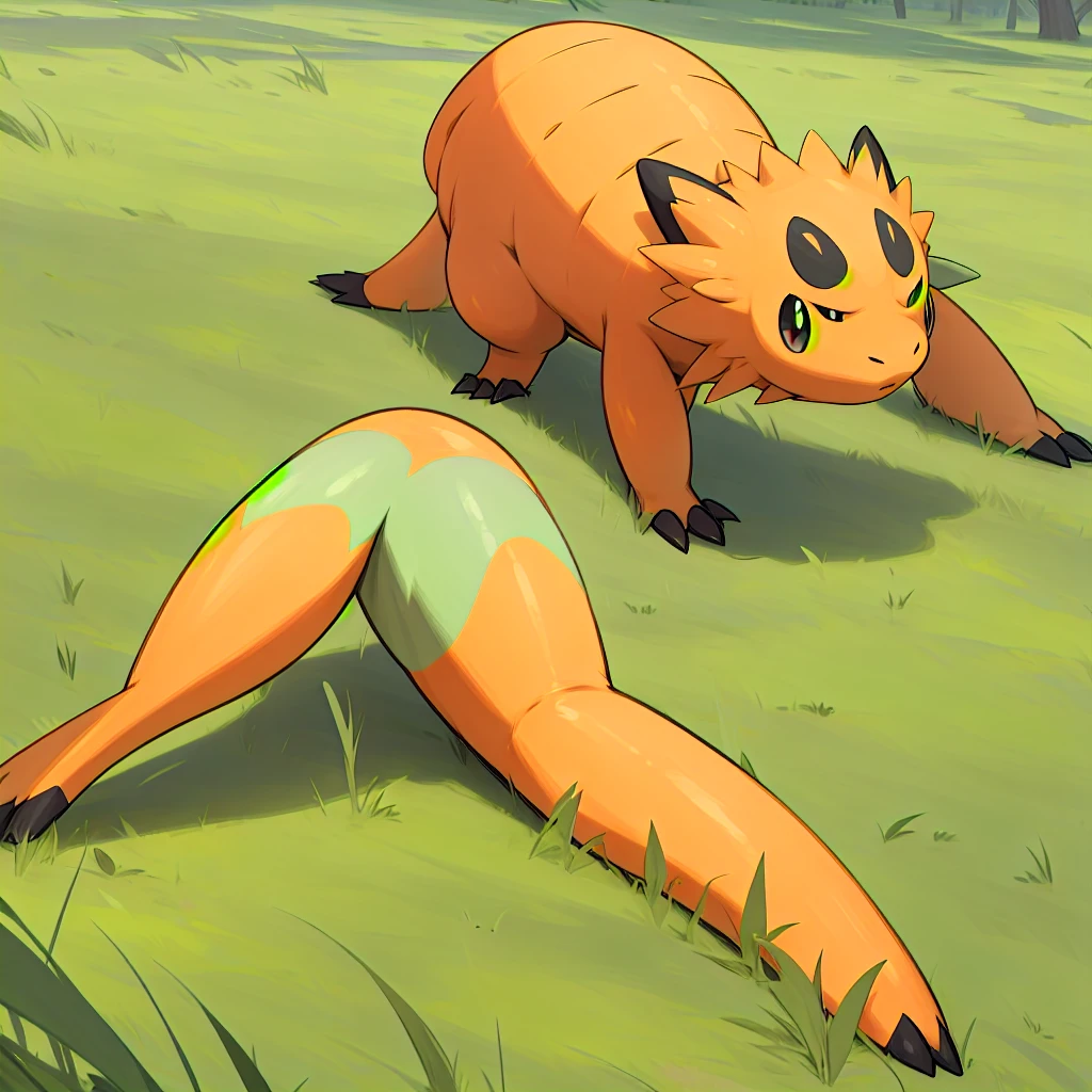sola, grass, pokemon (creature), no humans, >